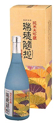 笹祝 純米大吟醸 瑞穂随想　720ml　【日本酒四合瓶】【日本酒ギフト】【新潟県】【お花見】【お中元】