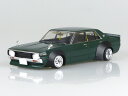 アオシマ プラモデル 1/24 リバティーウォーク No.8 LBワークス ケンメリ4Dr 2015Ver