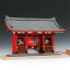 【送料無料】 ウッディジョー 木製建築模型 1/100 雷門 ハーフタイプ