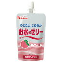 ハウス食品お水のゼリー ピーチ味 120G×8[介護/介護用...