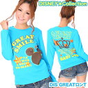 「DISNEY★Collection」DIS_GREATロンT-061A(ベビードール)10:00〜★50％OFF★BABYDOLL　大人服　親子ペア可　男女兼用　王冠　星柄オリジナルロンT(Disney)#