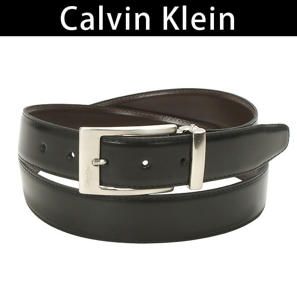 【送料250円 8/17 23:59まで】【期間限定レビューを書いてポイント5倍】カルバンクライン Calvin Klein CK レザーベルト リバーシブル D21-DOUBLE【半額以下】【5P_0802】【5P_0816】