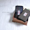 PETER JAMES ピータージェイムスHarris Tweed(ハリスツイード)ロングウォレットSFG-1886IL1431496** 2014 秋冬新作 **【セール対象外】レディース/財布/長財布/WALLET/本革