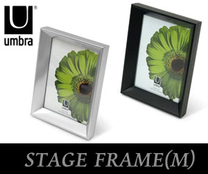 【UMBRA／アンブラ】 STAGE FRAME（ステージフレーム）　Mサイズ/フォトフレーム/写真立て