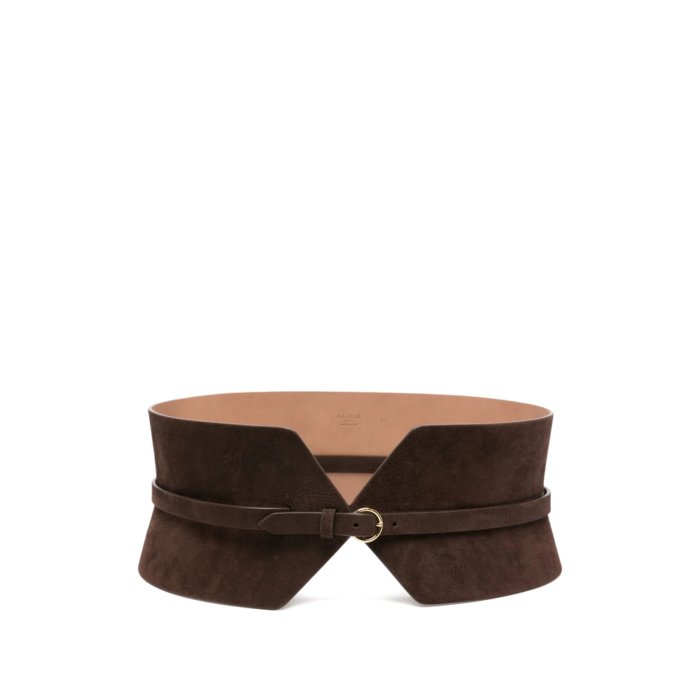 ALAIA アライア レディース ベルト・サスペンダー AA1C331GCA214733 Belt Alaia BROWN 70 75 【送料無料・関税込】