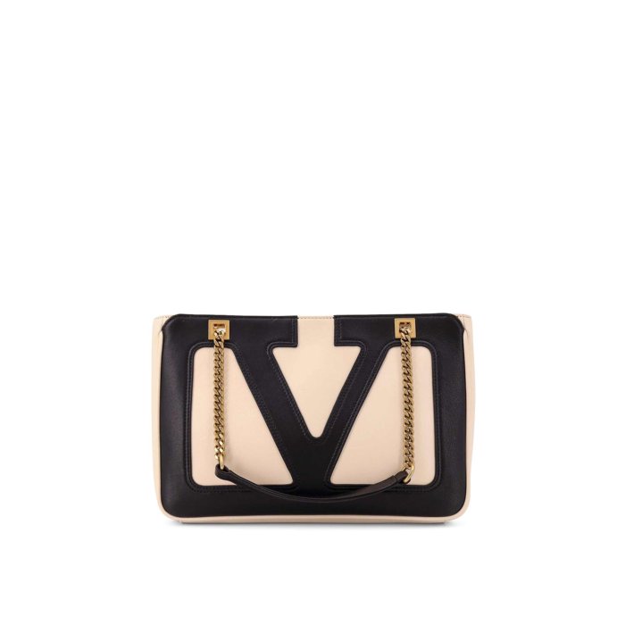 Valentino Garavani ヴァレンティノ メンズ ハンドバッグ・ショルダーバッグ 7Y2B0R14PTJR4V Shoulder bag Viva superstar in leather White onesize 【送料無料・関税込】