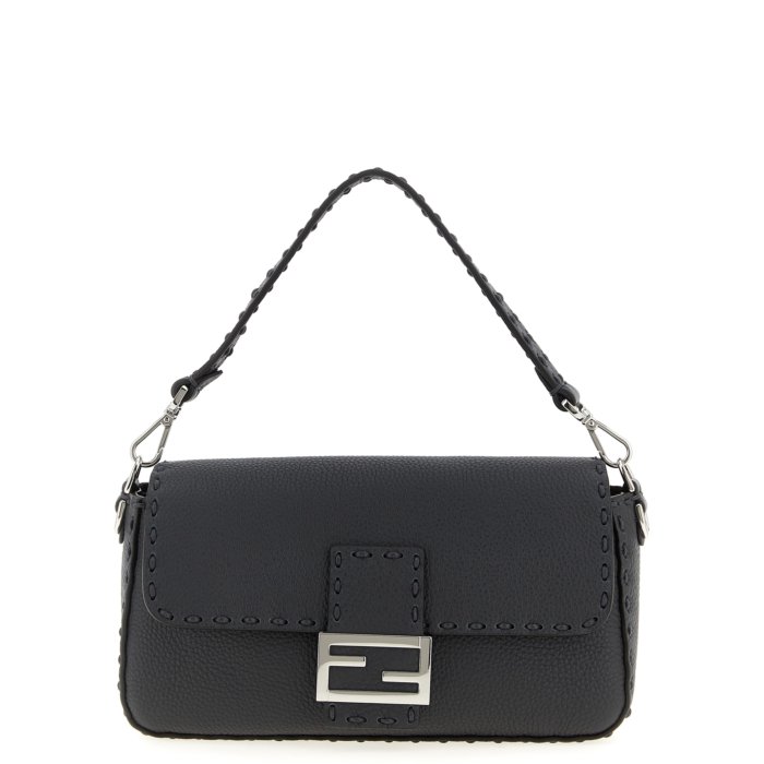 【楽天ブラックフライデー最大80%OFF+P2倍~】FENDI フェンディ メンズ ハンドバッグ・ショルダーバッグ 7VA572ARLZF0J55 'Baguette' shoulder bag Gray onesize 【送料無料・関税込】