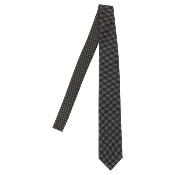 【楽天お買い物マラソン 最大75%OFF+最大P4倍】Brioni ブリオーニ メンズ ネクタイ O61D00OD4171012 Jacquard tie Black onesize 【送料無料・関税込】