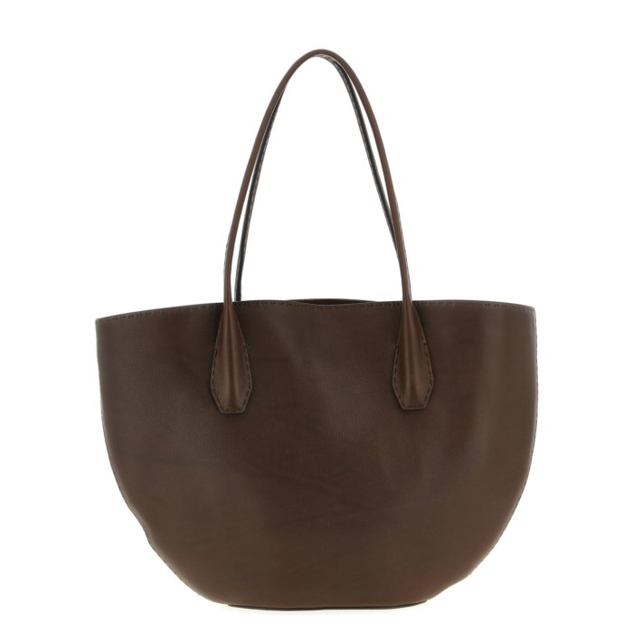 【楽天ブラックフライデー最大80%OFF+P2倍~】The Row ザ・ロウ レディース トートバッグ W1856L72DDS 'Alger' shopping bag Brown onesize 【送料無料・関税込】