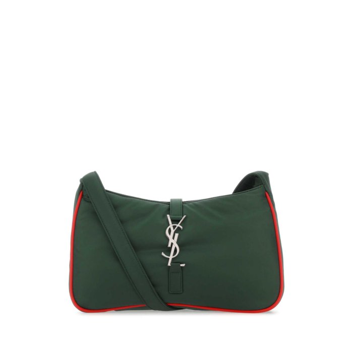 Saint Laurent サンローラン メンズ ハンドバッグ・ショルダーバッグ 733294FABI73186 Dark green EconylA(R) LE 5 ?? 7 shoulder bag Green onesize 【送料無料・関税込】