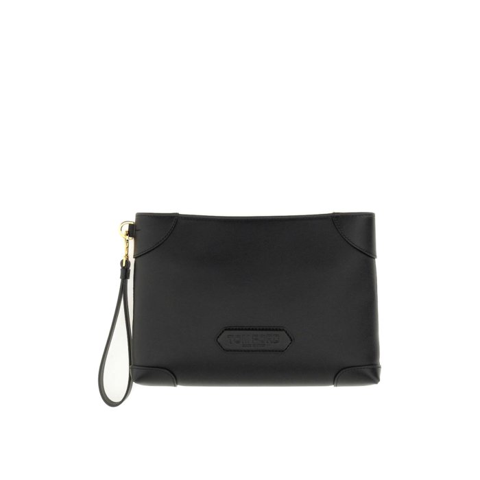 TOM FORD トムフォード メンズ クラッチバッグ・ポーチ H0633LCL467G1N001 Tote Black onesize 【送料無料・関税込】