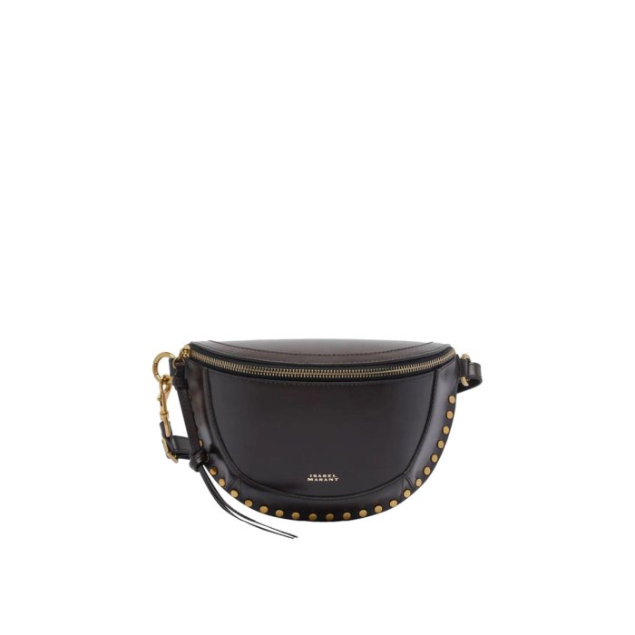 【楽天お買い物マラソン 最大75%OFF+最大P4倍】Isabel Marant イザベル マラン レディース ボディ・ベルトバッグ BJ0001FAA1C01M50CL Skano Leather Belt Bag With Studs Brown onesize 【送料無料・関税込】