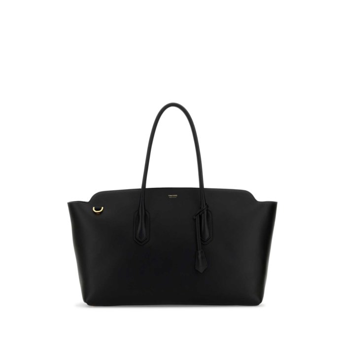 TOM FORD トムフォード メンズ ハンドバッグ・ショルダーバッグ H0663LCL467G1N001 Black leather Alexander East West shopping bag Black onesize 【送料無料・関税込】