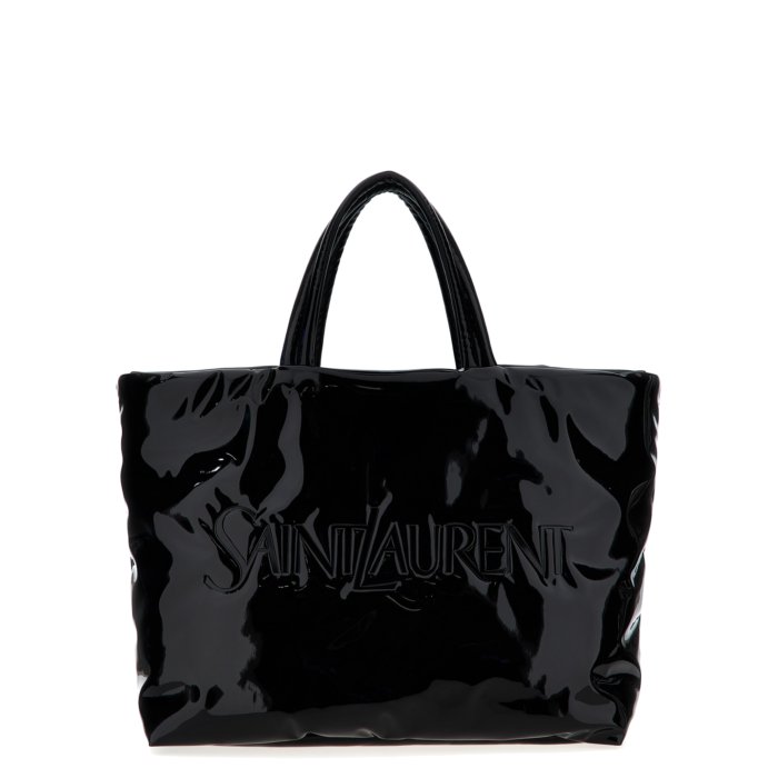 Saint Laurent サンローラン メンズ ハンドバッグ・ショルダーバッグ 777487FAC2Z1000 Maxi patent bag Black onesize 【送料無料・関税込】