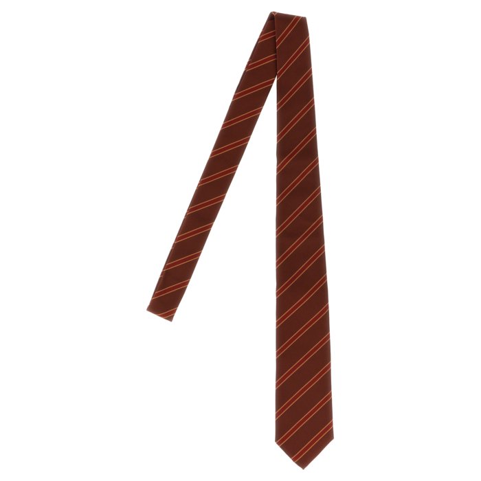AURALEE オーラリー メンズ ネクタイ A25AT01SSBURGUNDYSTRIPE Striped tie Bordeaux onesize 【送料無料・関税込】