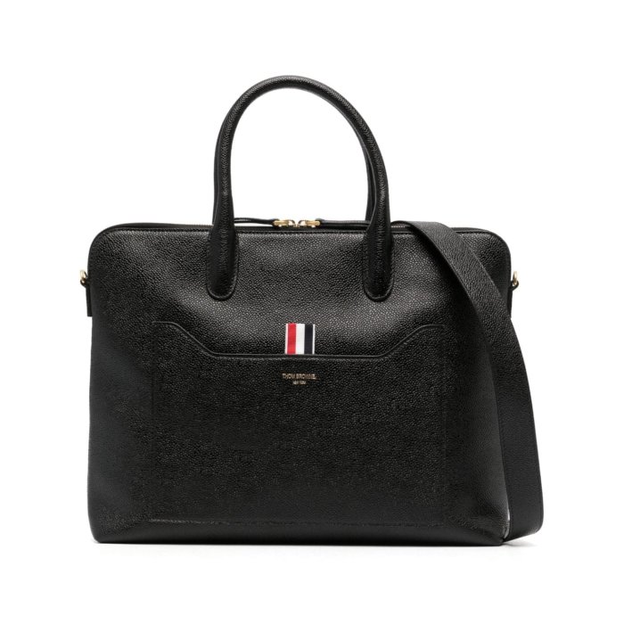 【楽天お買い物マラソン 最大75%OFF+最大P4倍】Thom Browne トム・ブラウン メンズ ビジネス・トラベルバッグ MAG444A00198001 Thom Browne Bags.. Black Blacks and greys onesize 【送料無料・関税込】