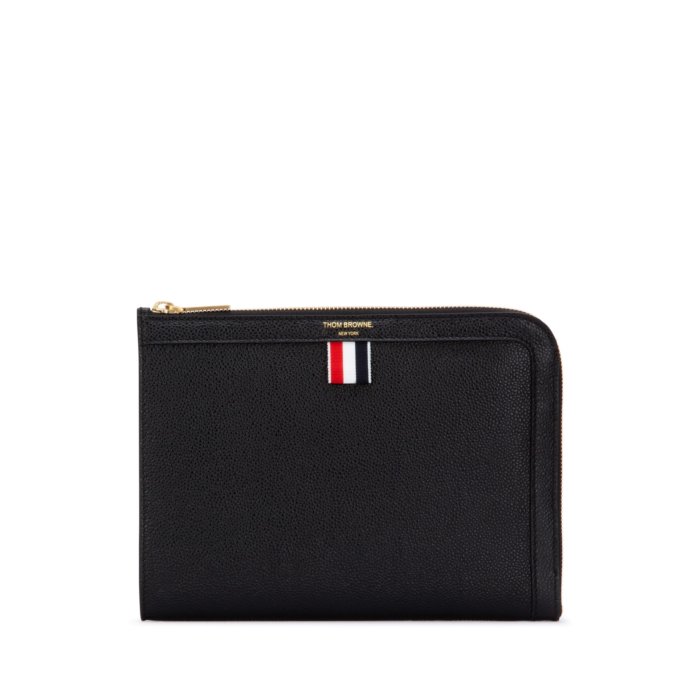 Thom Browne トム・ブラウン メンズ クラッチバッグ・ポーチ MAC072A00198001 POCHETTE 001 onesize 【送料無料・関税込】