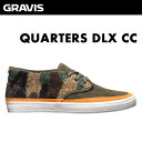 グラビススニーカーメンズ QUARTERS DLX CC/CAMO GRAVIS グラビススニーカー【s4】