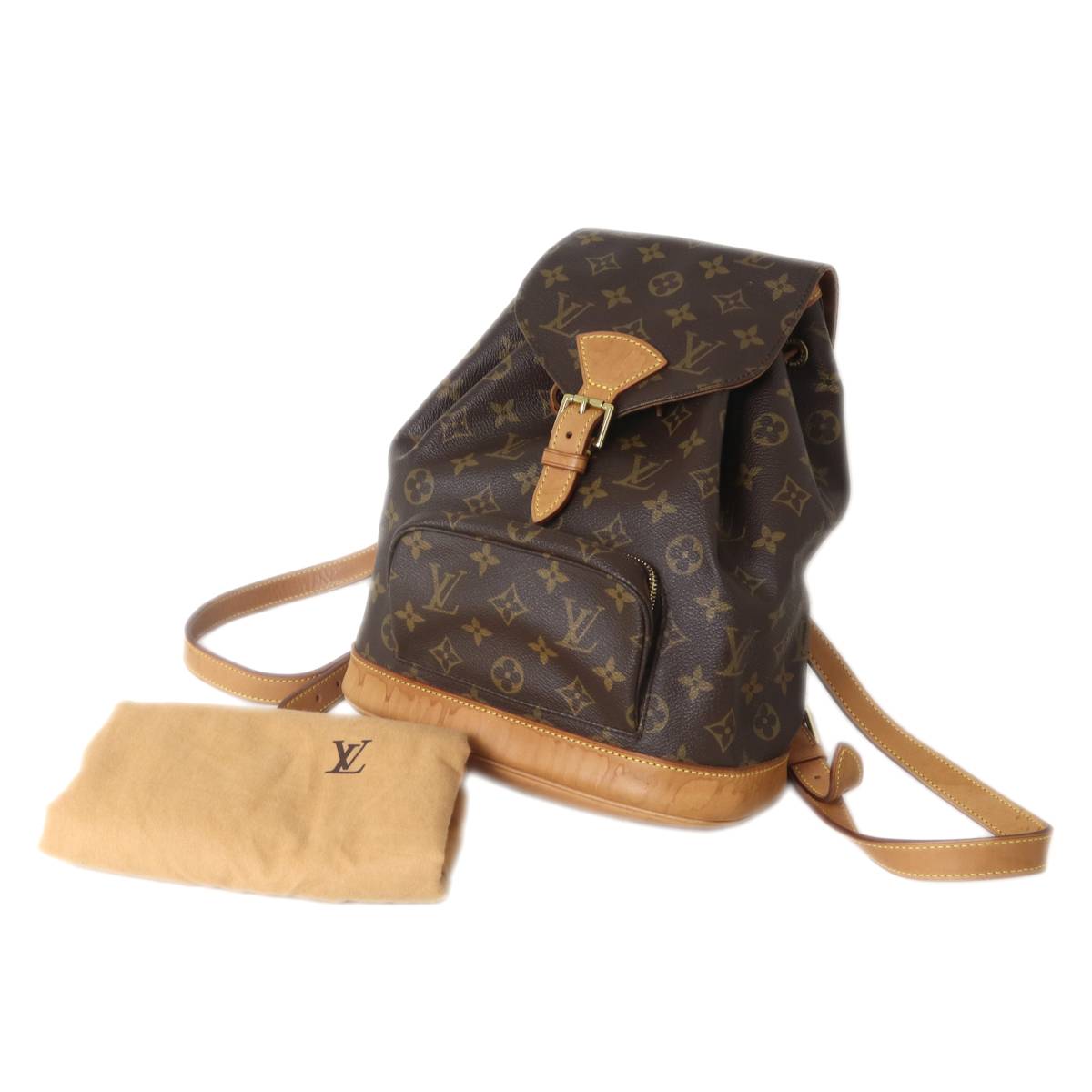 【中古】 LOUIS VUITTON/ルイヴィトン モンスリMM リュック モノグラム モノグラム M51136 SP1001 保存袋 IS BCランク
