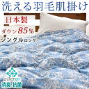 【送料無料/在庫有】【3年保証】 羽毛肌掛け布団 CILレッドラベル 消臭 抗菌 【新技術アレルGプラス】 シングル ロング 300dp以上 洗える 日本製 国内パワーアップ ホワイト ダウン 85% 肌掛け 羽毛布団 夏用 肌掛け布団 掛け布団 ダウンケット 国産 かさ高120mm以上