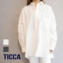 ◆定番◆【TICCA ティッカ】洗いざらしスクエアビッグシャツUNI ■送料無料■ ■あす楽■ 大人気! ビッグシルエット ユニセックス TBBS-042