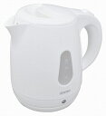 【2160円以上送料無料】 ドリテック 電気ケトル(やかん)ティッピー 1.0L ホワイト PO-129 WT