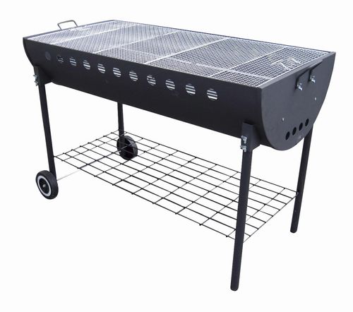 【2160円以上送料無料】大型ドラム缶コンロ1200 DR-1663 バーベキューコンロ 大人数用