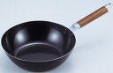 【日本製】【2160円以上送料無料】 パール金属 ブラゾン【IH200V対応】鉄製厚板深型いため鍋 28cm H-8153