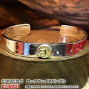 シルバー / ゴールド(K18) STRIVEロゴロックフェイス バングル メンズ レディース オーダーメイド bangle