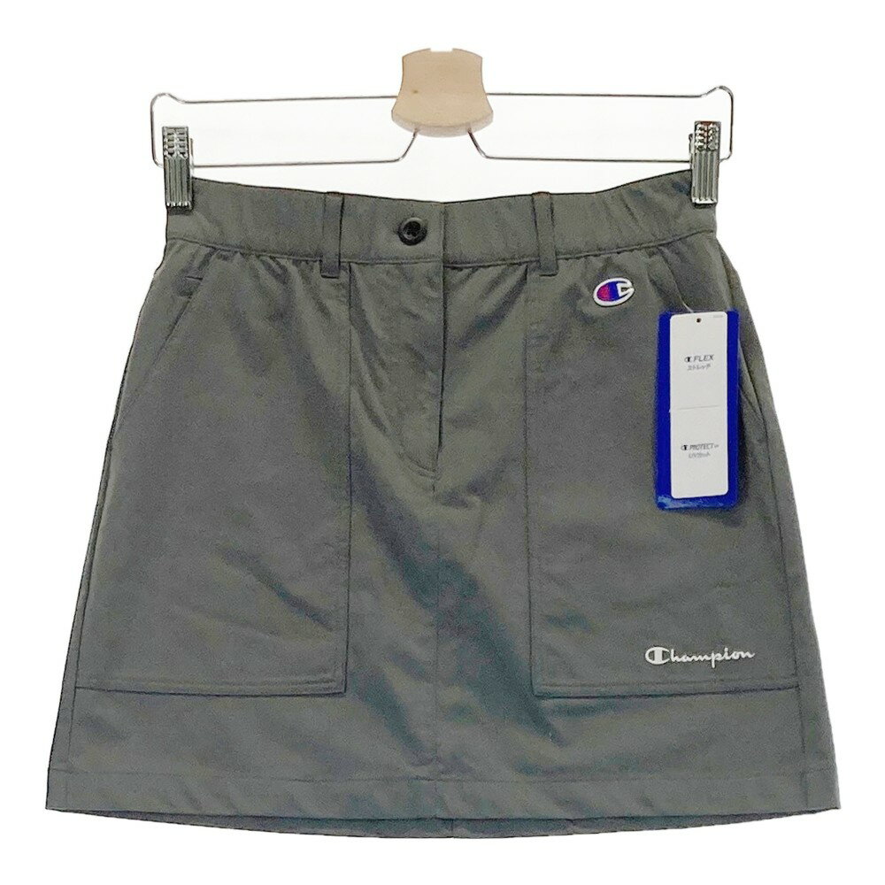 CHAMPION GOLF チャンピオンゴルフ スカート グレー系 S 【中古】ゴルフウェア レディース