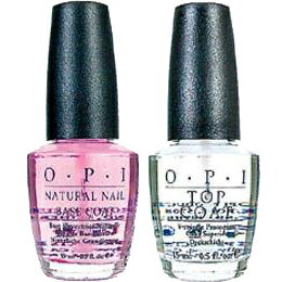 OPI　トップコート＆ナチュラルネイルベースコートセット