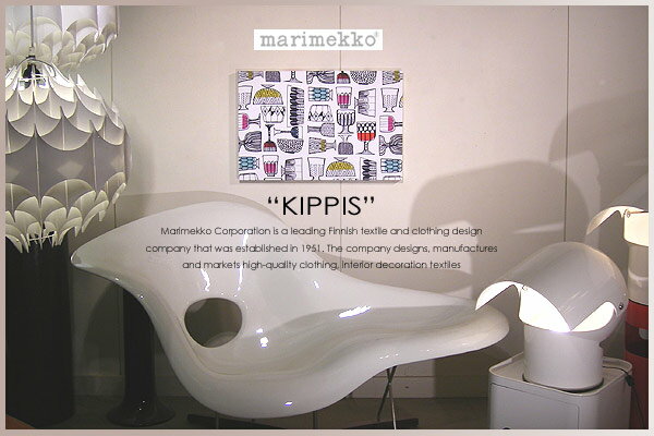 【marimekko(マリメッコ)】 ファブリックボード ファブリックパネル KIPPIS…...:studio-racora:10000072