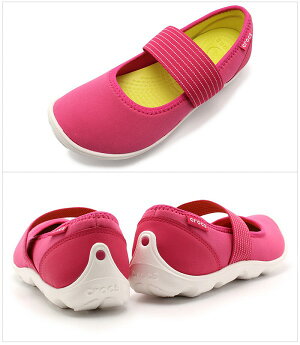 クロックス(CROCS)デュエットビジーデイメリージェーンキャンディーピンク×ホワイトDUETBUSYDAYMARYJANE海外正規品メンズ(男性用)兼レディース(女性用)フラットシューズスリッポンスリップオンくろっくすサンダル(12396390)