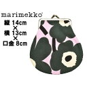 マリメッコ ピエニクッカロ ミニ MARIMEKKO PIENI KUKKARO MINI ポーチ ウニッコピンクxグリーン (01-74036782)