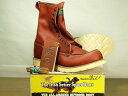 デッドストック【レッドウイング】レッドウィング877-3 アイリッシュセッター 半円犬タグ 赤茶 【REDWING】RED WING 877-3 ワイズ:D (85300099)