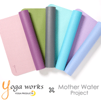 yoga works ヨガワークス ヨガマットエコ4mm【ホットヨガ】【ヨガ・ピラティス】【ヨガマット】【ヨガワークス】