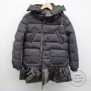【MONCLERモンクレール】 sacaiサカイ SARINAサリナ ウールフリルダウンコート0 コート レディース 【中古】