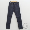 【APCアーペーセー】 PETIT NEW STANDARDプチニュースタンダード 赤耳セルビッチデニムパンツ26 ボトムス メンズ 【中古】