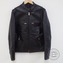 【63 LEATHERSロクサンレザーズ】本革 シングルライダース ジャケットXS ブラック メンズ 【中古】