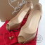 Christian Louboutin【クリスチャンルブタン】 VERY PRIVE 100 PATENT CALF ベージュ パテント パンプス36 パンプス レディース 【中古】