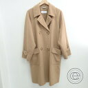 Max Mara【マックスマーラ】 キャメル100% ロングコート44 コート レディース 【中古】