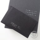 CAMILLE FOURNET カミーユフォルネ 2113 242001 リザード パスケース/ カードケース ブラック メンズ 【中古】