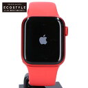 Apple Watch アップルウォッチ M00A3J/A Series 6 シリーズ6 GPSモデル 40mm PRODUCT REDアルミニウムケース スマートウォッチ 腕時計 レッド 【中古】