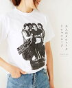 大人のカジュアルTシャツコーデ4/25新作/ロゴ/