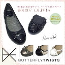 2017SS バタフライツイスト Butterflytwists バレエシューズ オリビア レディース 折りたたみ 携帯 B01007 OLIVIA 携帯スリッパ mサイズ シューズ 靴