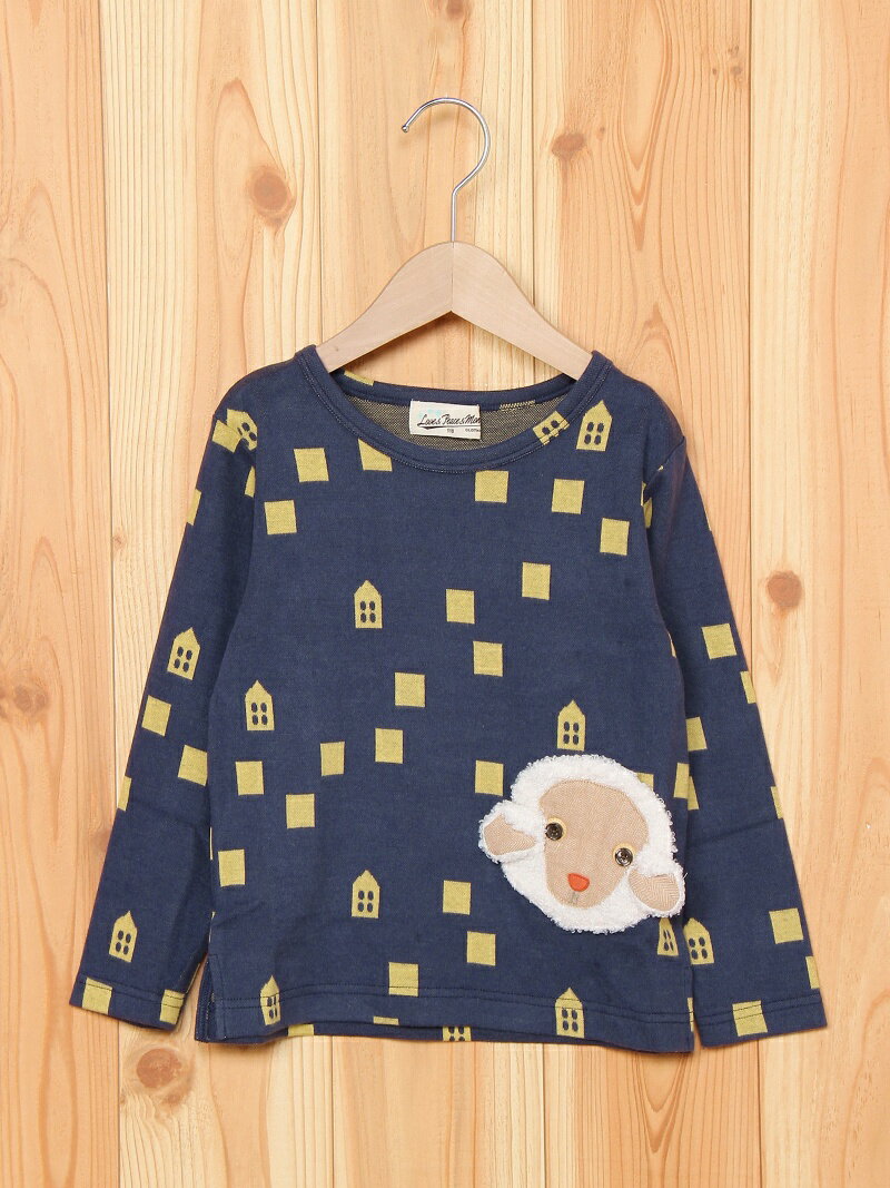 【SALE/50%OFF】Love&Peace&Money キューブ柄ひつじポケP/O センスオブワンダー カットソー【RBA_S】【RBA_E】