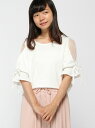 【SALE/50%OFF】INGNI C・なし地ポンチ袖われレース/TOPS 5分袖 イング カットソー【RBA_S】【RBA_E】