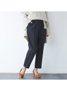 Rouge vif la cle ウールタッチテーパードパンツ ルージュ・ヴィフ ラクレ パンツ/ジーンズ【送料無料】