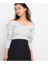 【SALE/70%OFF】DRESSTERIOR HYBRID COTTONオフショルダープルオーバー ドレステリア カットソー【RBA_S】【RBA_E】【送料無料】