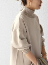 SHIPS WOMEN <予約>【WEB限定】ダンボールリブタートル◆ シップス カットソー カットソーその他 ベージュ ホワイト グレー イエロー ブルー【送料無料】